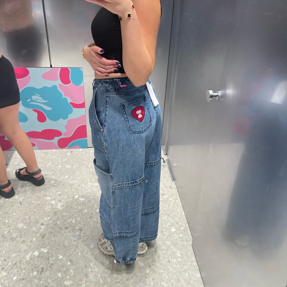 BAPE Barrel Jeans